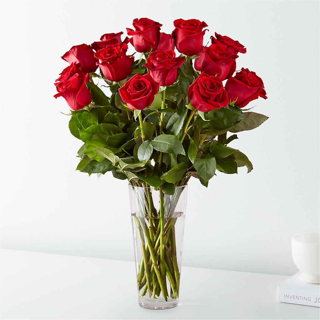 Long Stem Red Rose Bouquet – A&L FLORAL, Hamilton NJ