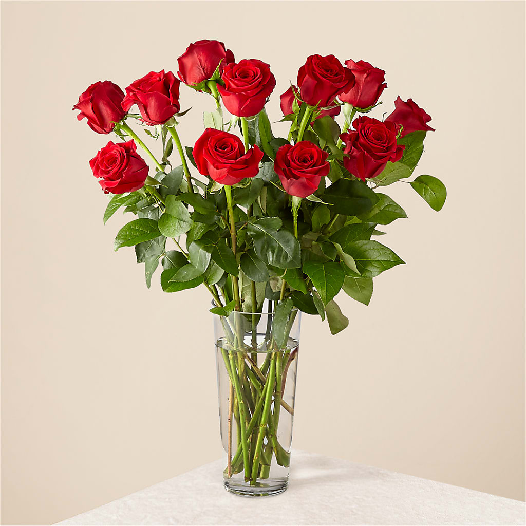 Long Stem Red Rose Bouquet – A&L FLORAL, Hamilton NJ
