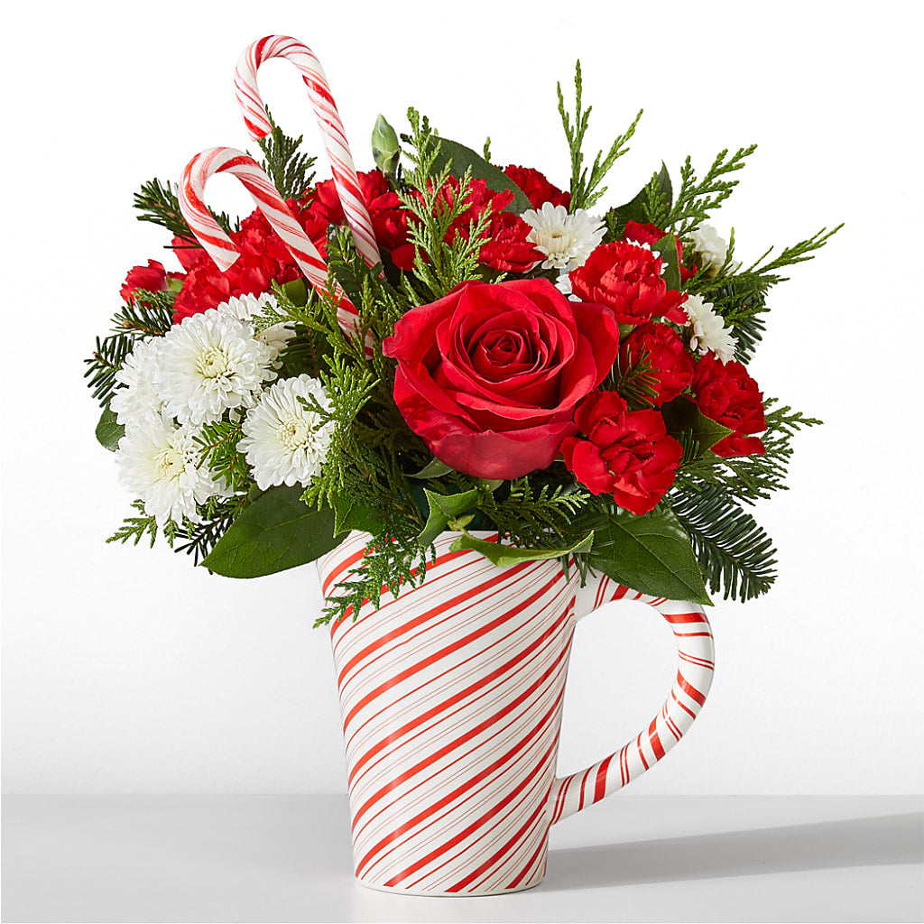 Peppermint Swirl Mug – A&L FLORAL, Hamilton NJ
