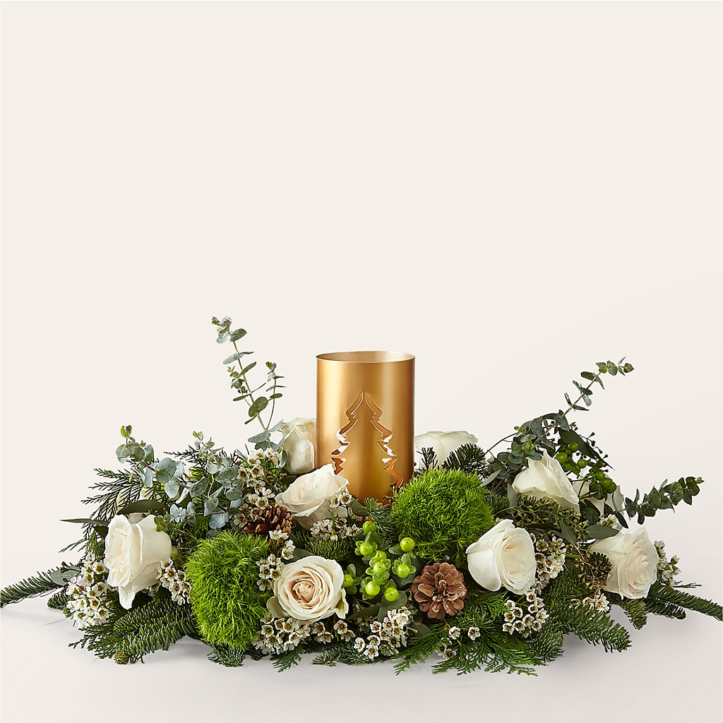 Chestnuts Roasting Centerpiece – A&L FLORAL, Hamilton NJ