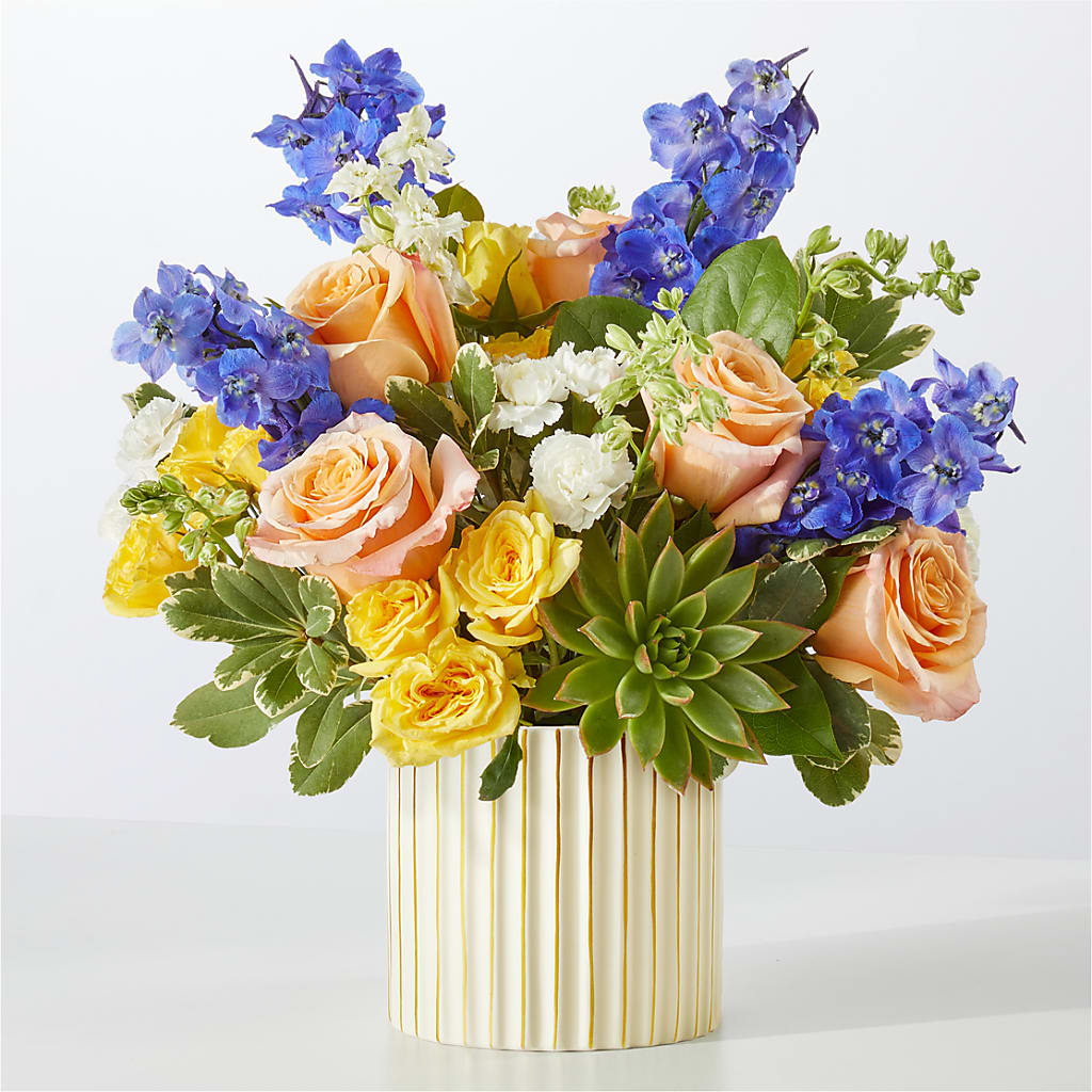 Cobalt Reverie Bouquet – A&L FLORAL, Hamilton NJ