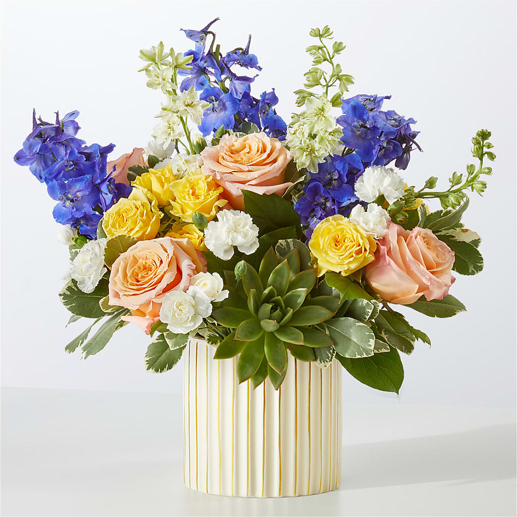 Cobalt Reverie Bouquet – A&L FLORAL, Hamilton NJ