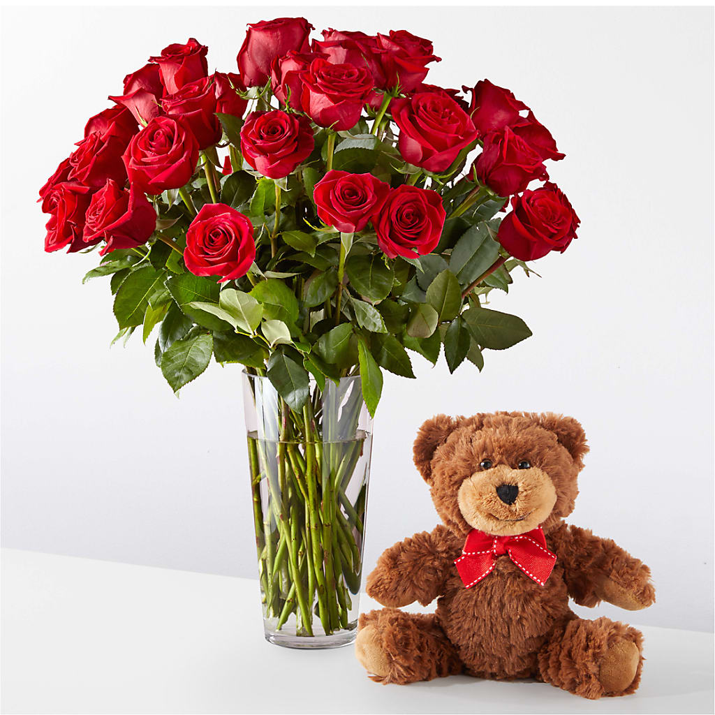 Romantic Long Stem Red Rose Bouquet Bundles – A&L FLORAL, Hamilton NJ