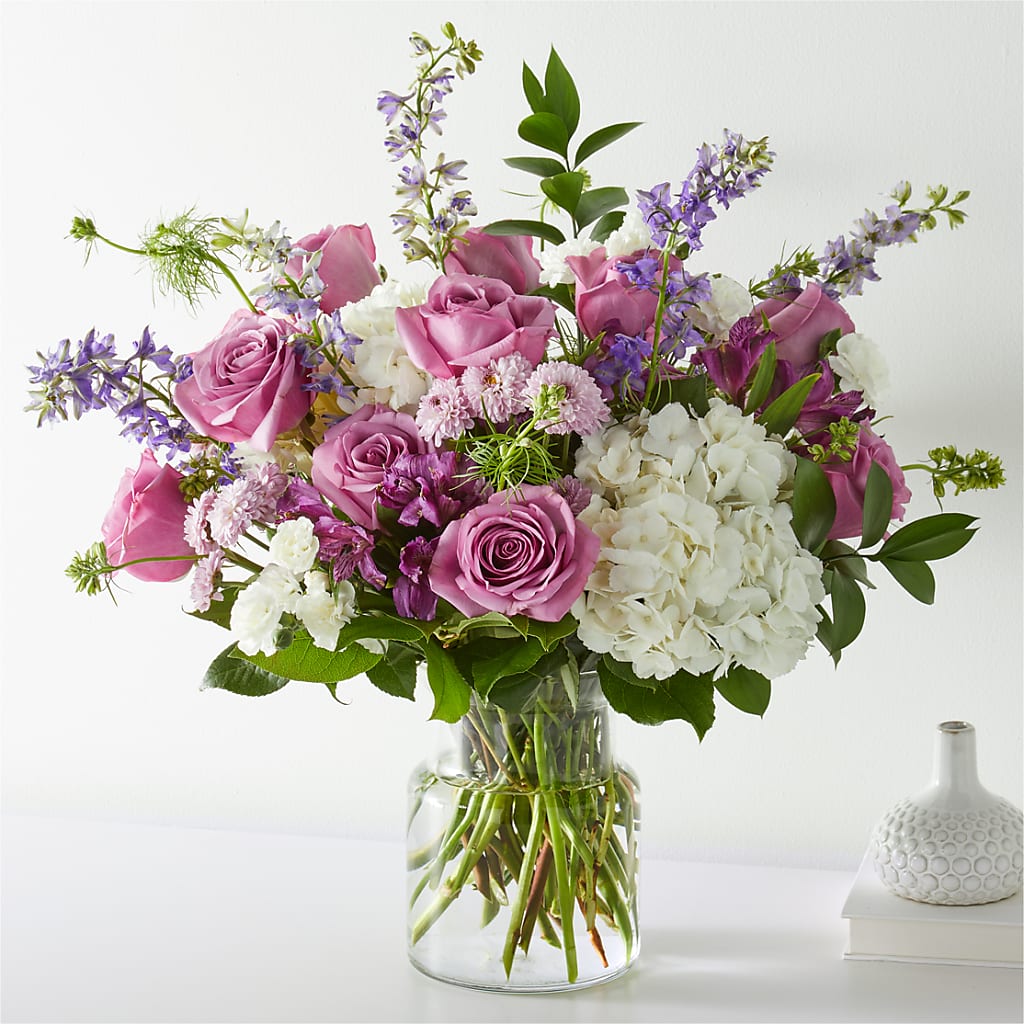Violet Caress Bouquet – A&L FLORAL, Hamilton NJ