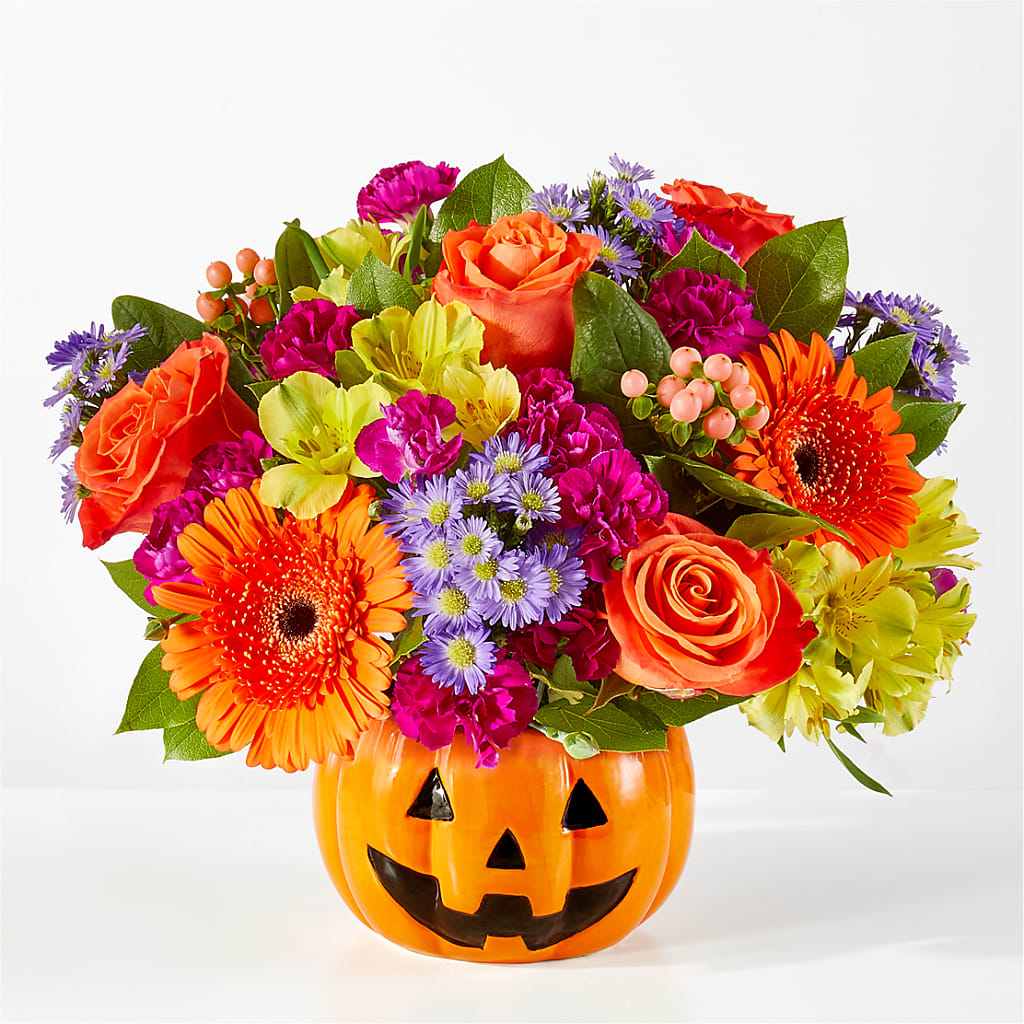 Tricks & Treats Pumpkin – A&L FLORAL, Hamilton NJ