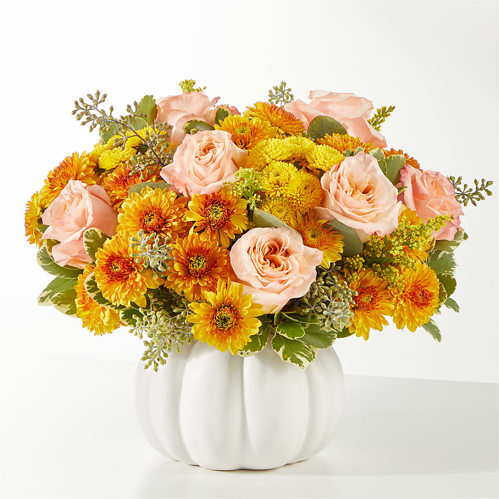 Peachy Pumpkin – A&L FLORAL, Hamilton NJ