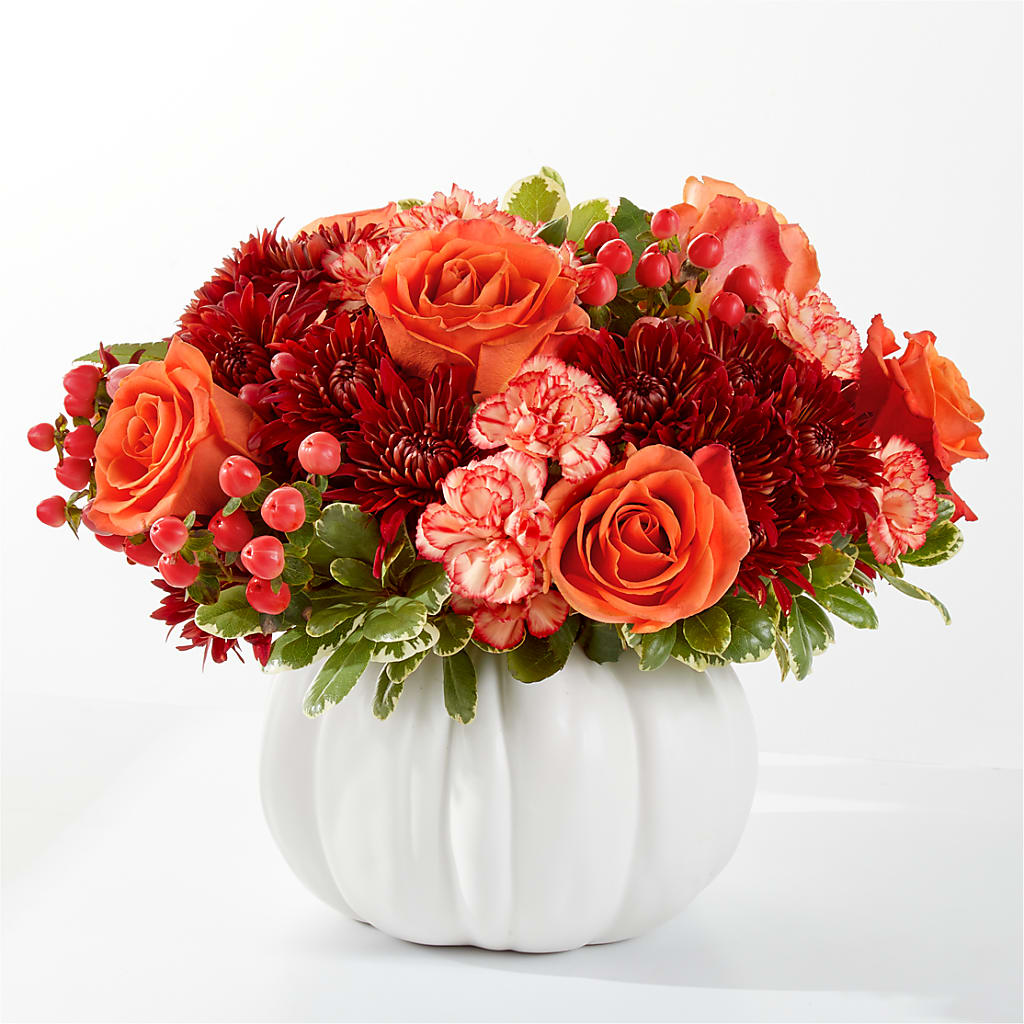 Autumn Air Pumpkin Bouquet – A&L FLORAL, Hamilton NJ