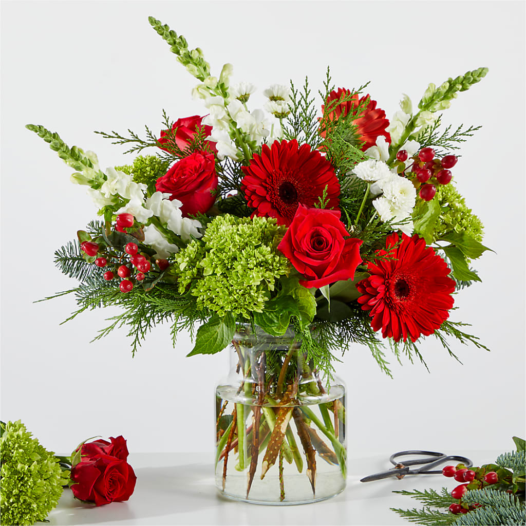Merry Moment Bouquet – A Florist Original – A&L FLORAL, Hamilton NJ