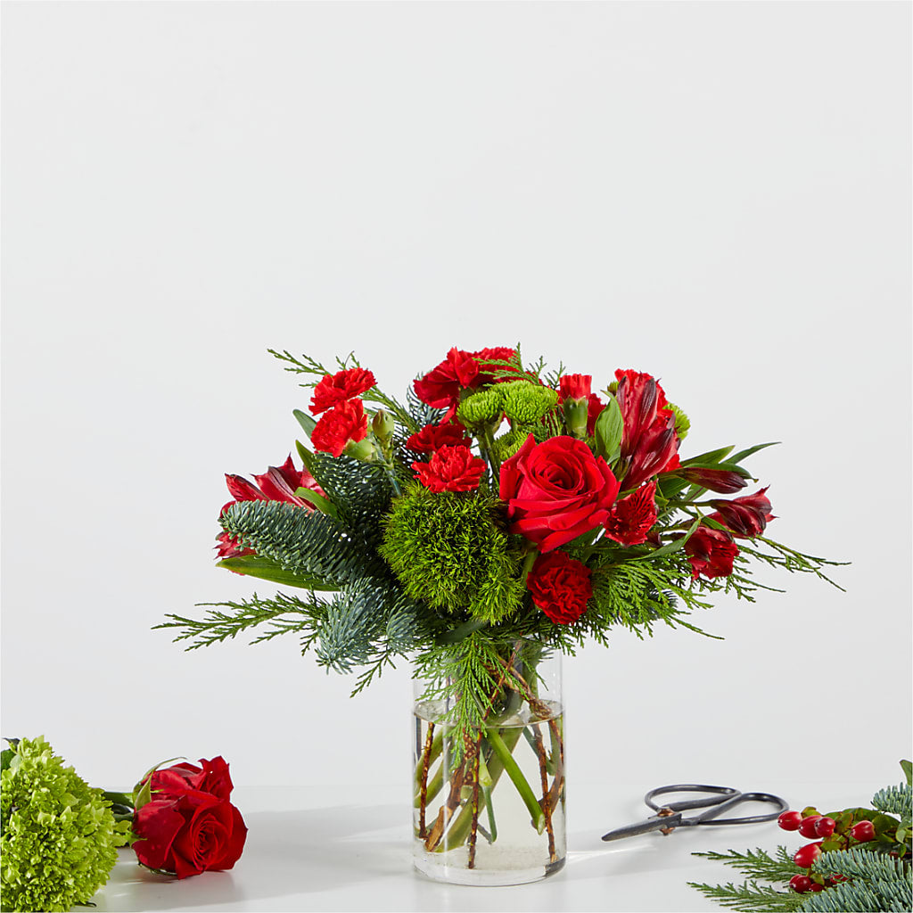 Merry Moment Bouquet – A Florist Original – A&L FLORAL, Hamilton NJ