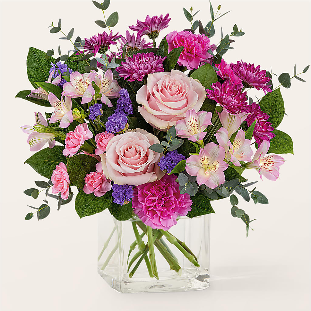 Rosy Radiance Bouquet – A&L FLORAL, Hamilton NJ