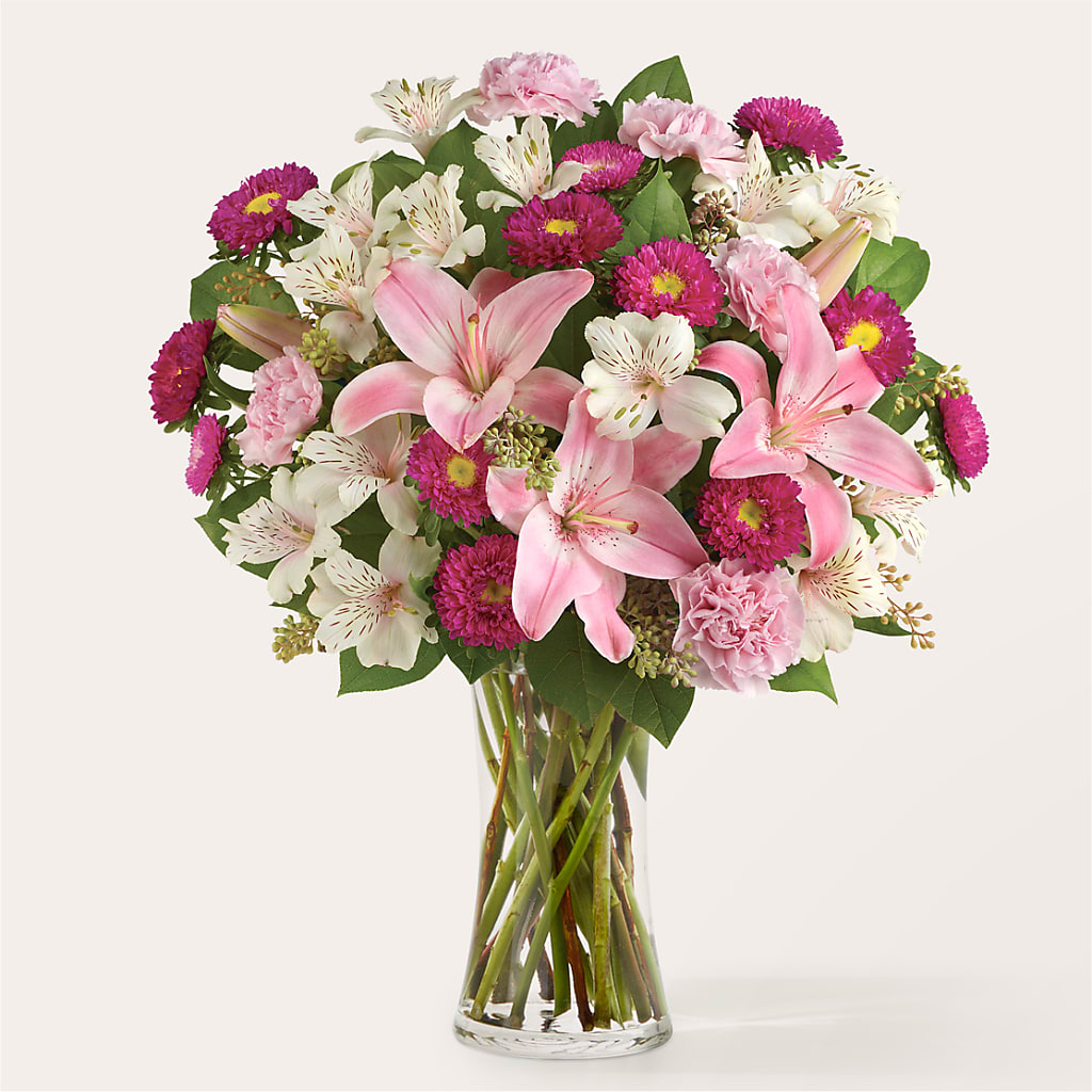 Feeling Fuchsia Bouquet – A&L FLORAL, Hamilton NJ