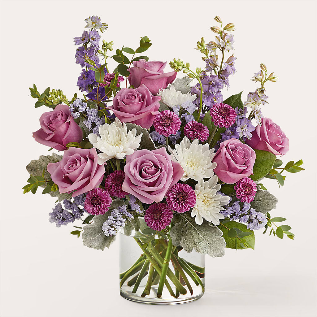 Violet Frost Bouquet – A&L FLORAL, Hamilton NJ