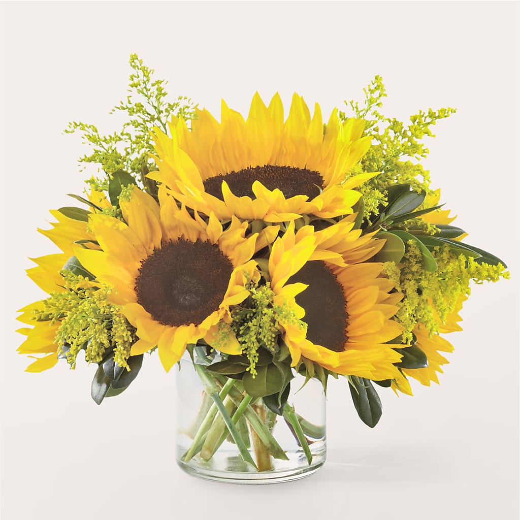 Beaming Sunflower Bouquet – A&L FLORAL, Hamilton NJ