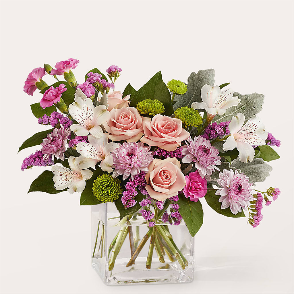 Pink Suede Bouquet – A&L FLORAL, Hamilton NJ
