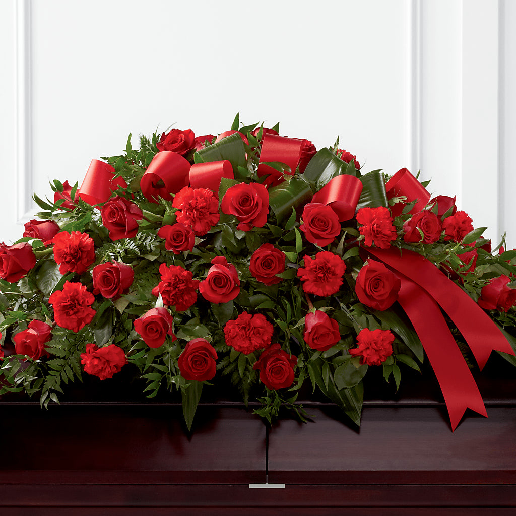 Tribute of Life Casket Spray – A&L FLORAL, Hamilton NJ