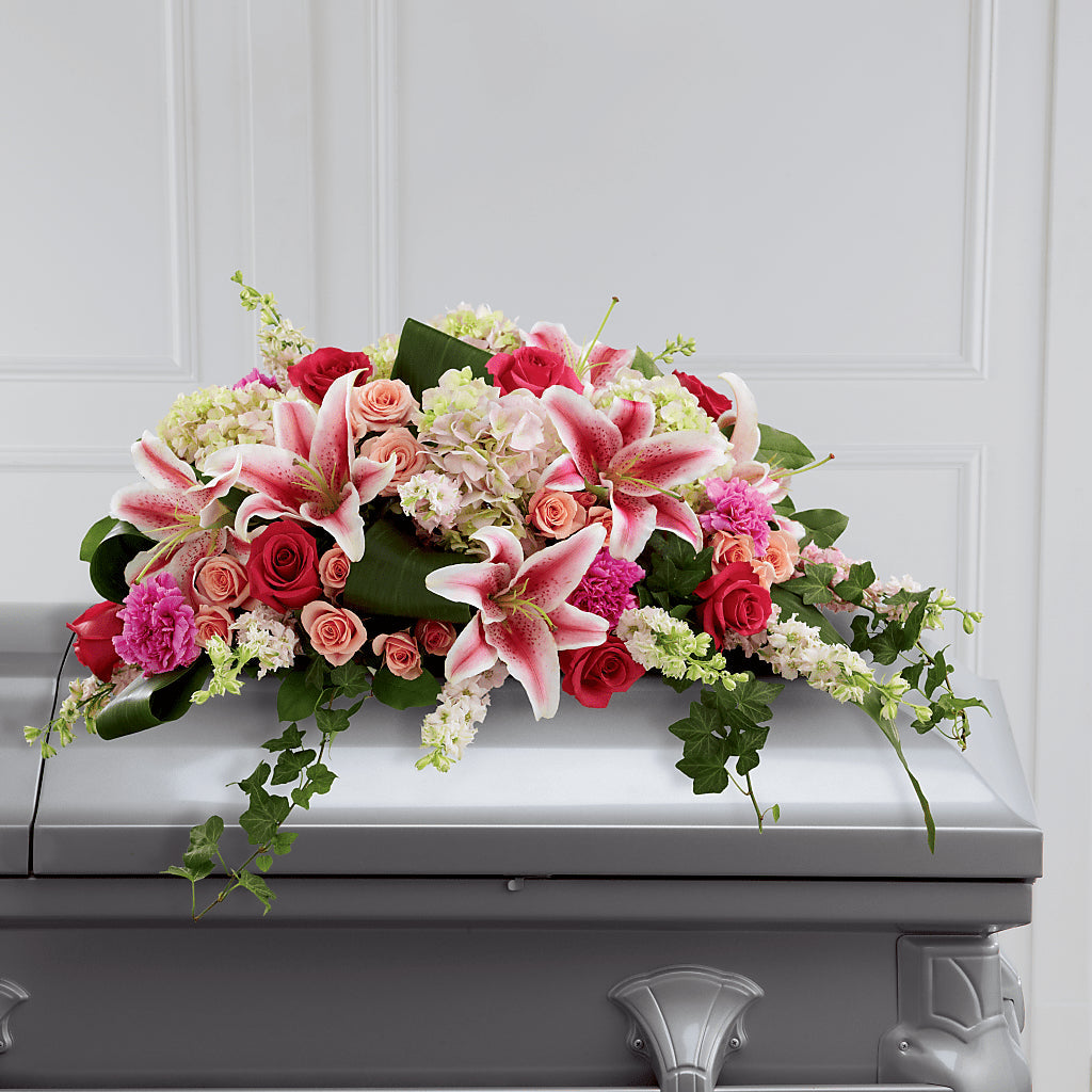 Splendid Grace Casket Spray – A&L FLORAL, Hamilton NJ