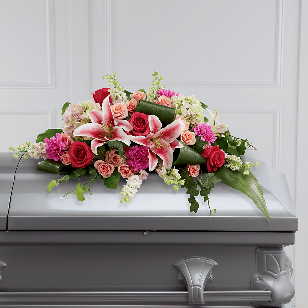 Splendid Grace Casket Spray – A&L FLORAL, Hamilton NJ