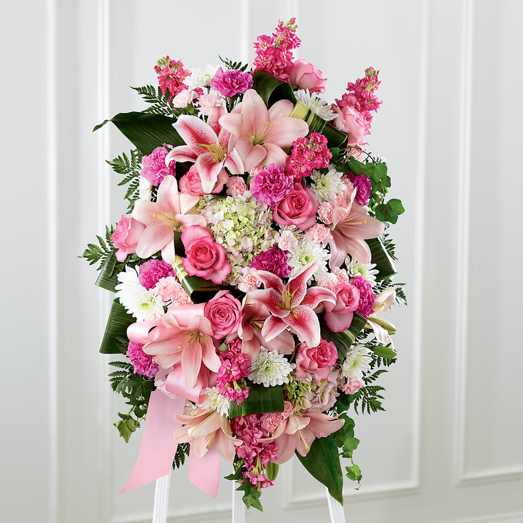 Comforting Standing Spray – A&L FLORAL, Hamilton NJ