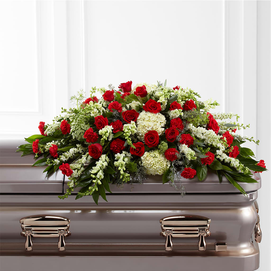 Sincerity Casket Spray – A&L FLORAL, Hamilton NJ
