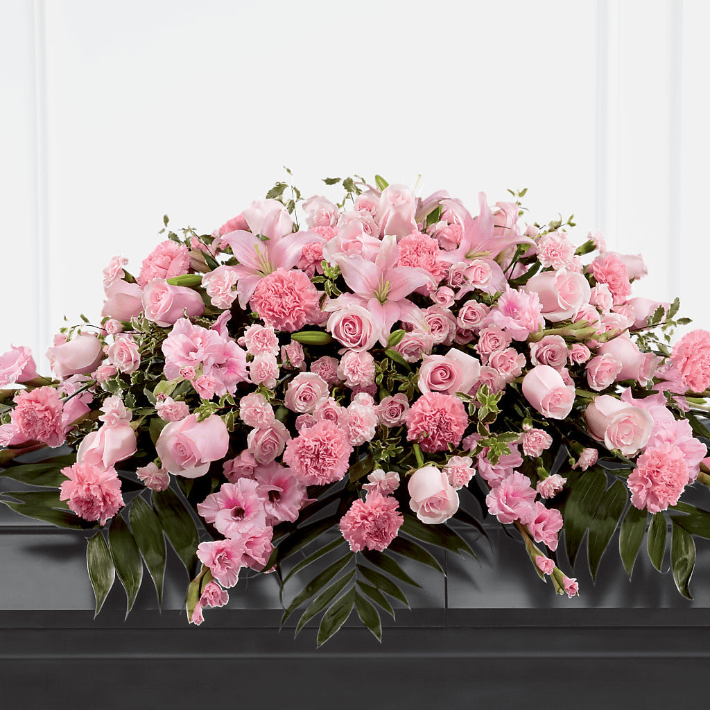Garden of Comfort Casket Spray (Standard) – A&L FLORAL, Hamilton NJ