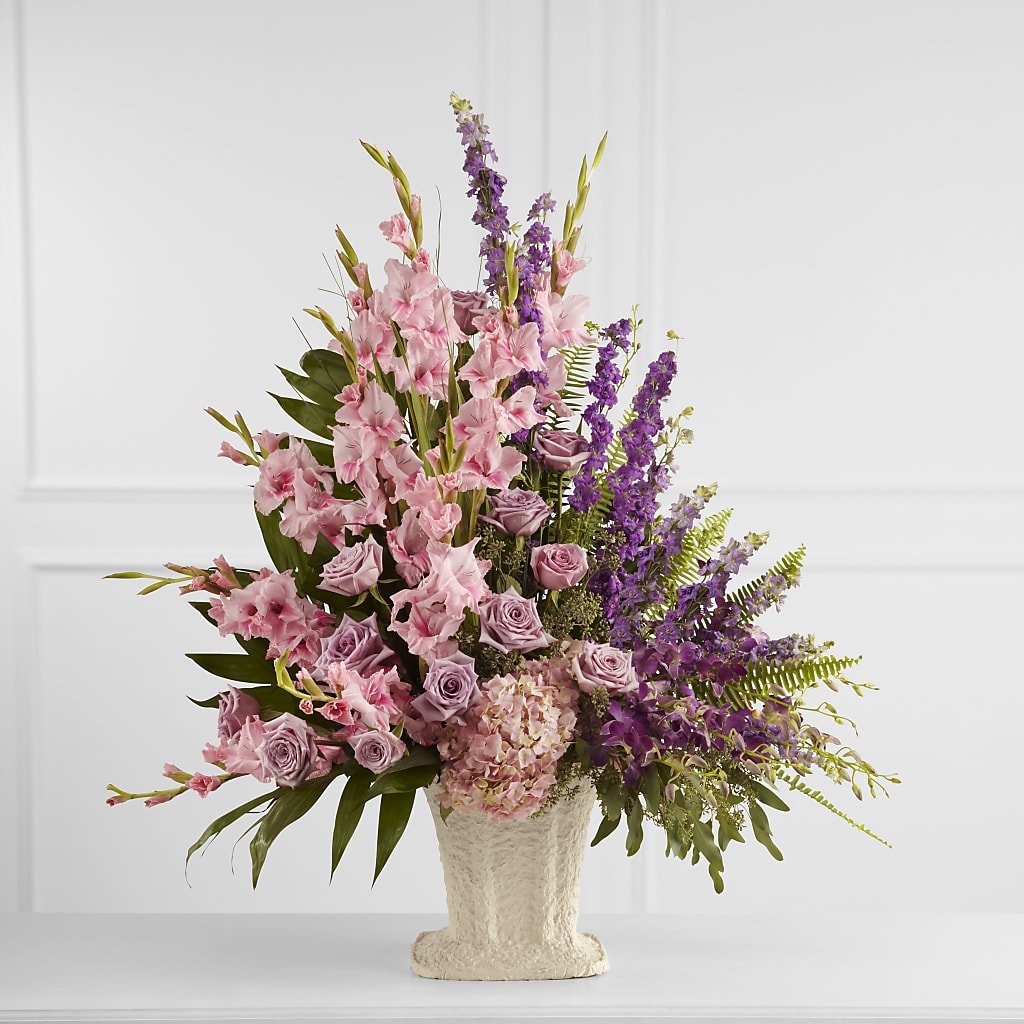 Flowing Garden Arrangement – A&L FLORAL, Hamilton NJ