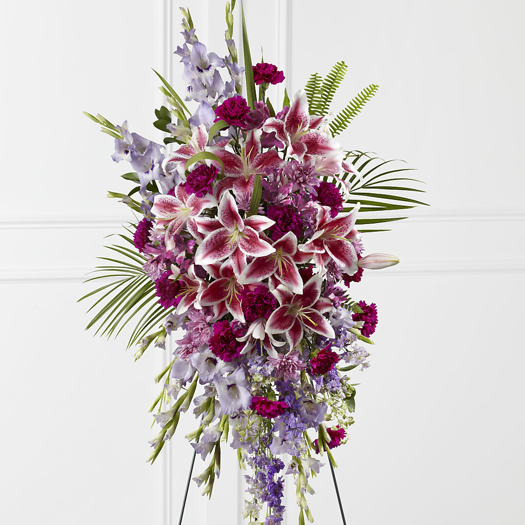 Tender Touch Standing Spray – A&L FLORAL, Hamilton NJ