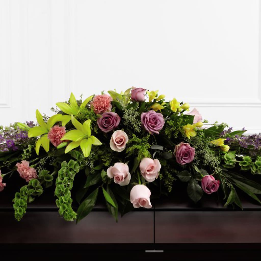 Forever Beloved Casket Spray – A&L FLORAL, Hamilton NJ