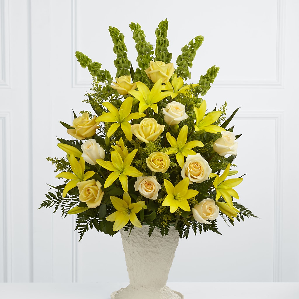 Golden Memories Arrangement – A&L FLORAL, Hamilton NJ