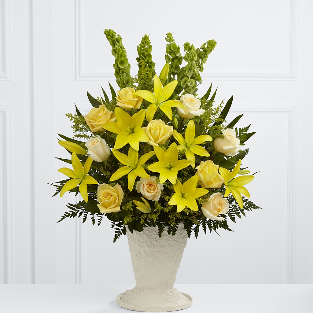 Golden Memories Arrangement – A&L FLORAL, Hamilton NJ