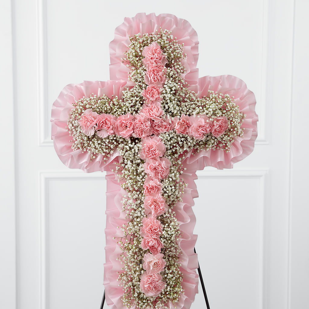Angel's Cross Easel – A&L FLORAL, Hamilton NJ