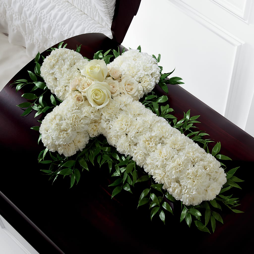 Peaceful Memories Casket Spray (Standard) – A&L FLORAL, Hamilton NJ