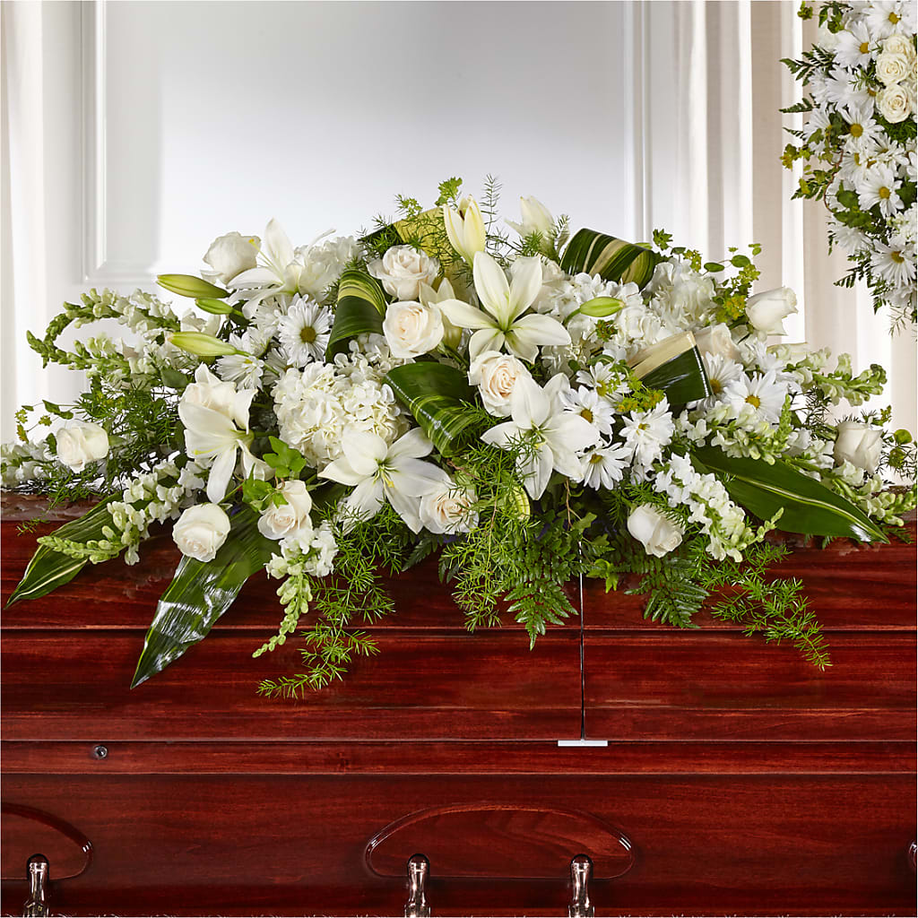 Abundance Casket Spray – A&L FLORAL, Hamilton NJ
