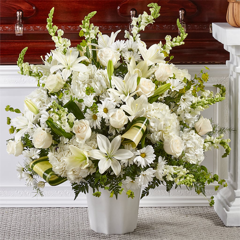 Thoughts of Tranquility Floor Basket – A&L FLORAL, Hamilton NJ