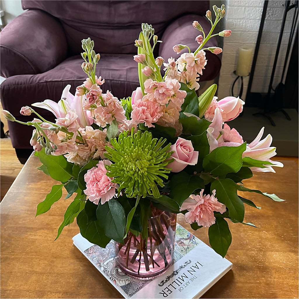 Pretty in Pink Bouquet – A&L FLORAL, Hamilton NJ