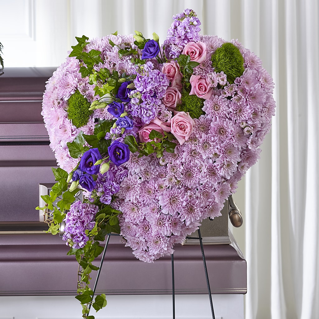 Treasured Love Standing Heart – A&L FLORAL, Hamilton NJ