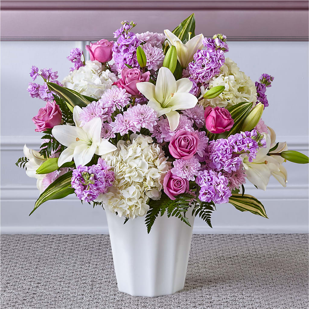 Heaven Sent Floor Basket – A&L FLORAL, Hamilton NJ