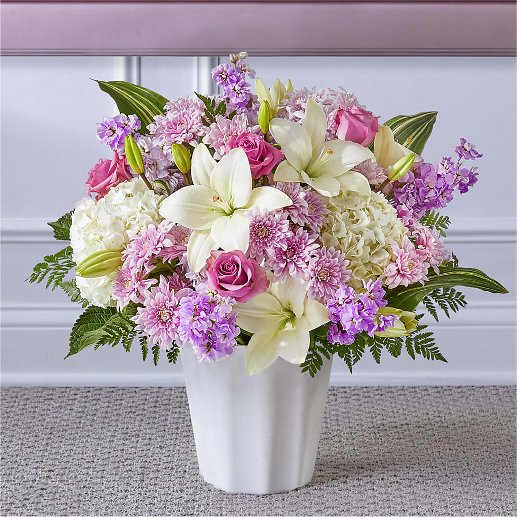 Heaven Sent Floor Basket – A&L FLORAL, Hamilton NJ