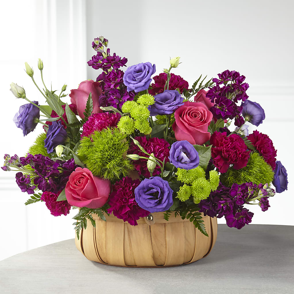 Serene Sanctuary Basket – A&L FLORAL, Hamilton NJ