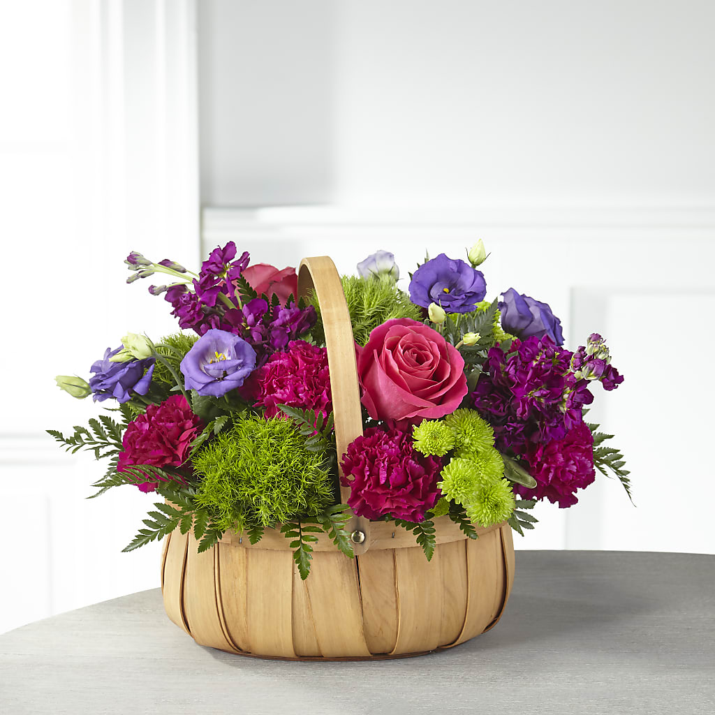 Serene Sanctuary Basket – A&L FLORAL, Hamilton NJ