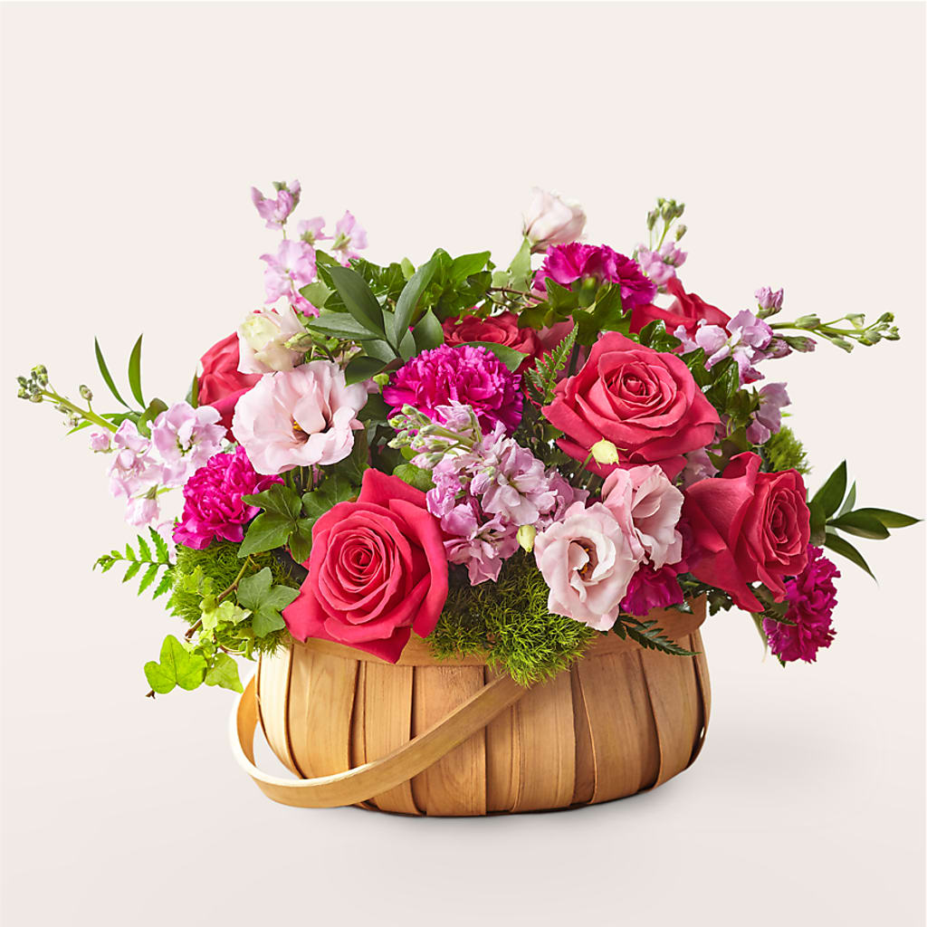 Radiance in Bloom Basket – A&L FLORAL, Hamilton NJ