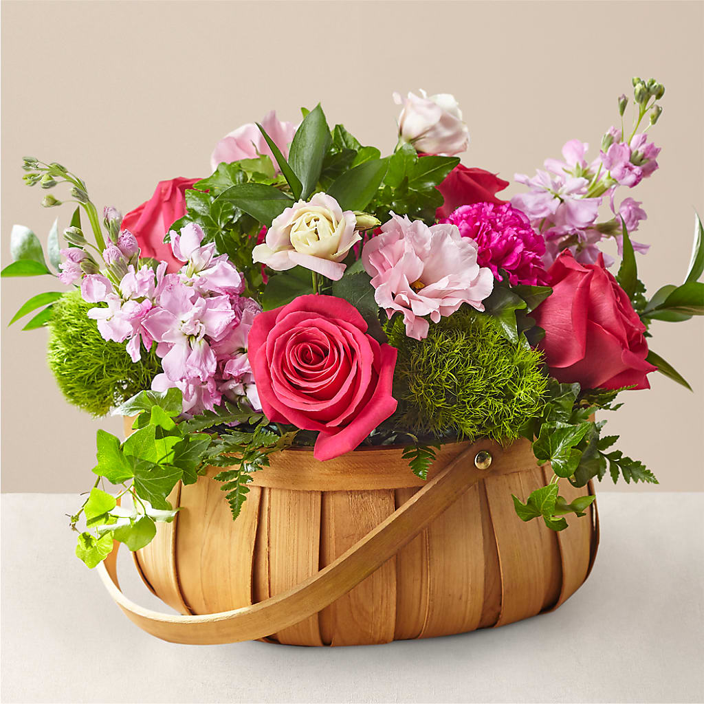 Radiance in Bloom Basket – A&L FLORAL, Hamilton NJ
