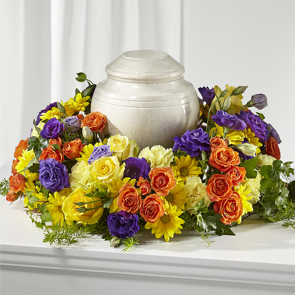 Blossoms of Remembrance Cremation Adornment – A&L FLORAL, Hamilton NJ