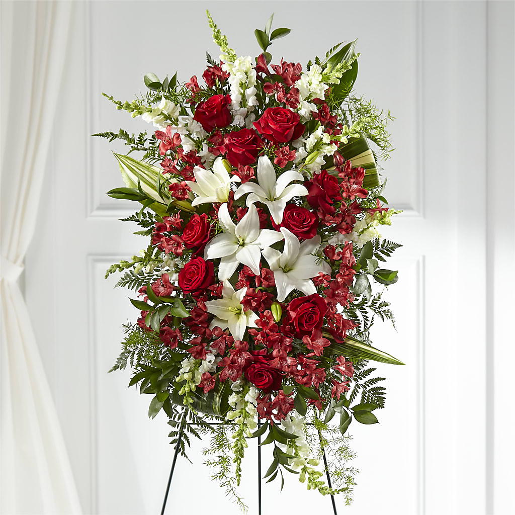 Everlasting Memory Standing Spray – A&L FLORAL, Hamilton NJ
