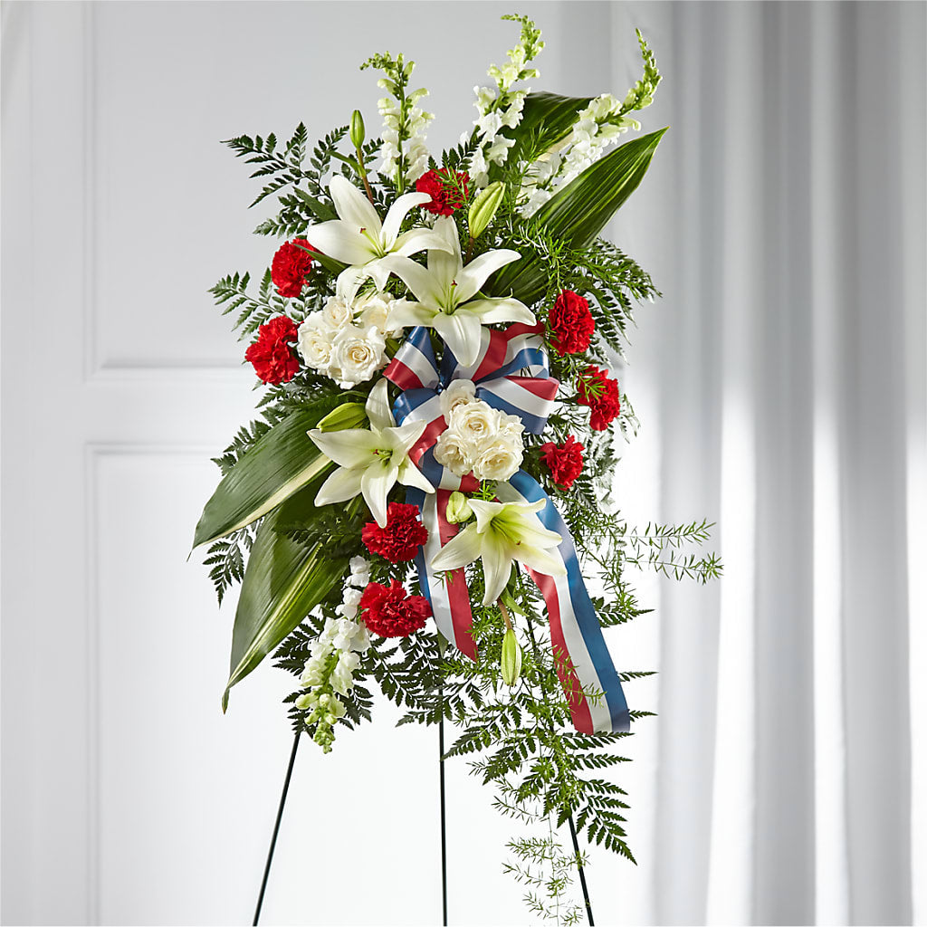 Stars of Life Standing Spray – A&L FLORAL, Hamilton NJ