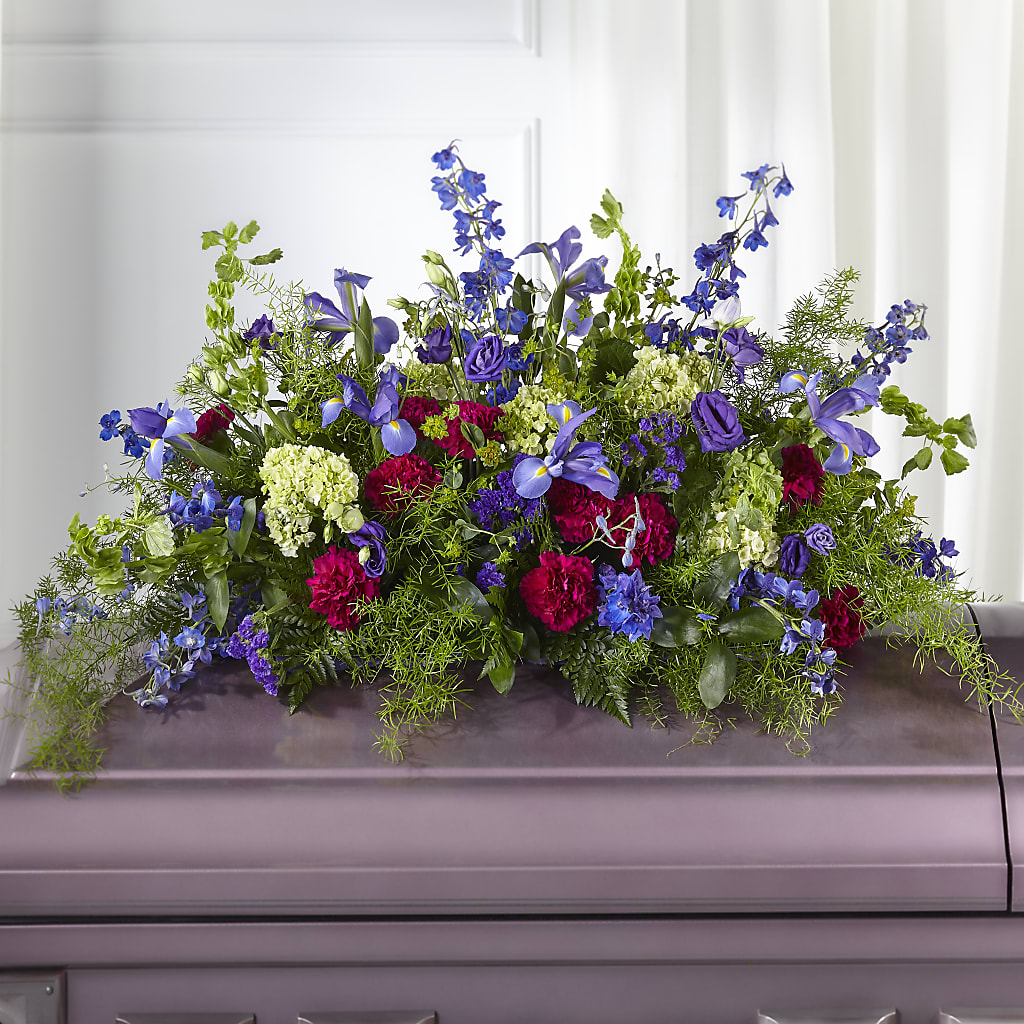 Always Treasured Casket Spray – A&L FLORAL, Hamilton NJ