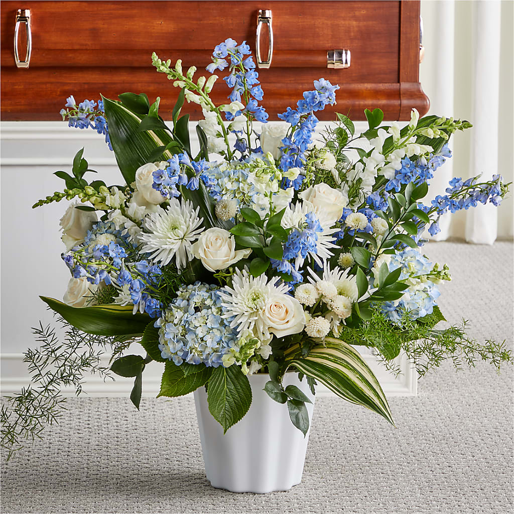 Everlasting Memories Floor Basket – A&L FLORAL, Hamilton NJ