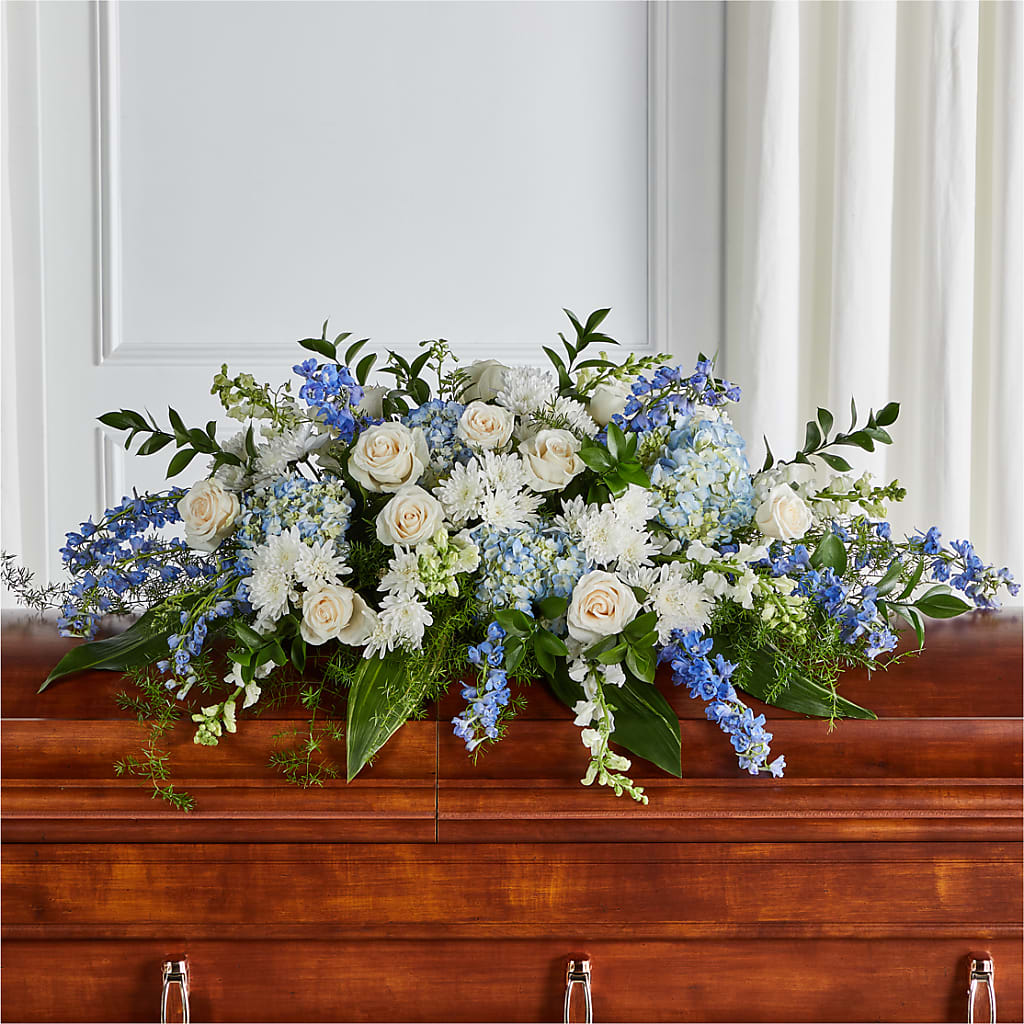 Timeless Essence Casket Spray – A&L FLORAL, Hamilton NJ