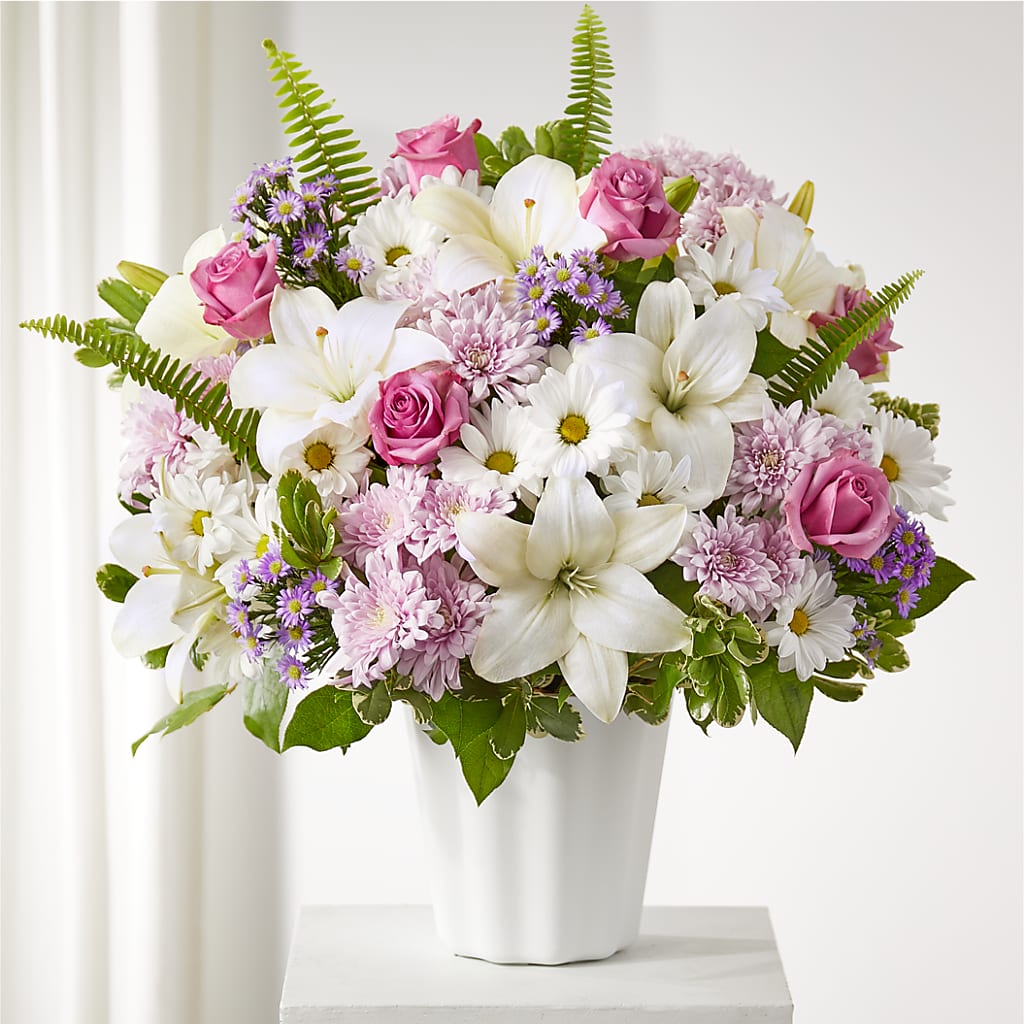 Warmest Thoughts Tabletop Basket – A&L FLORAL, Hamilton NJ