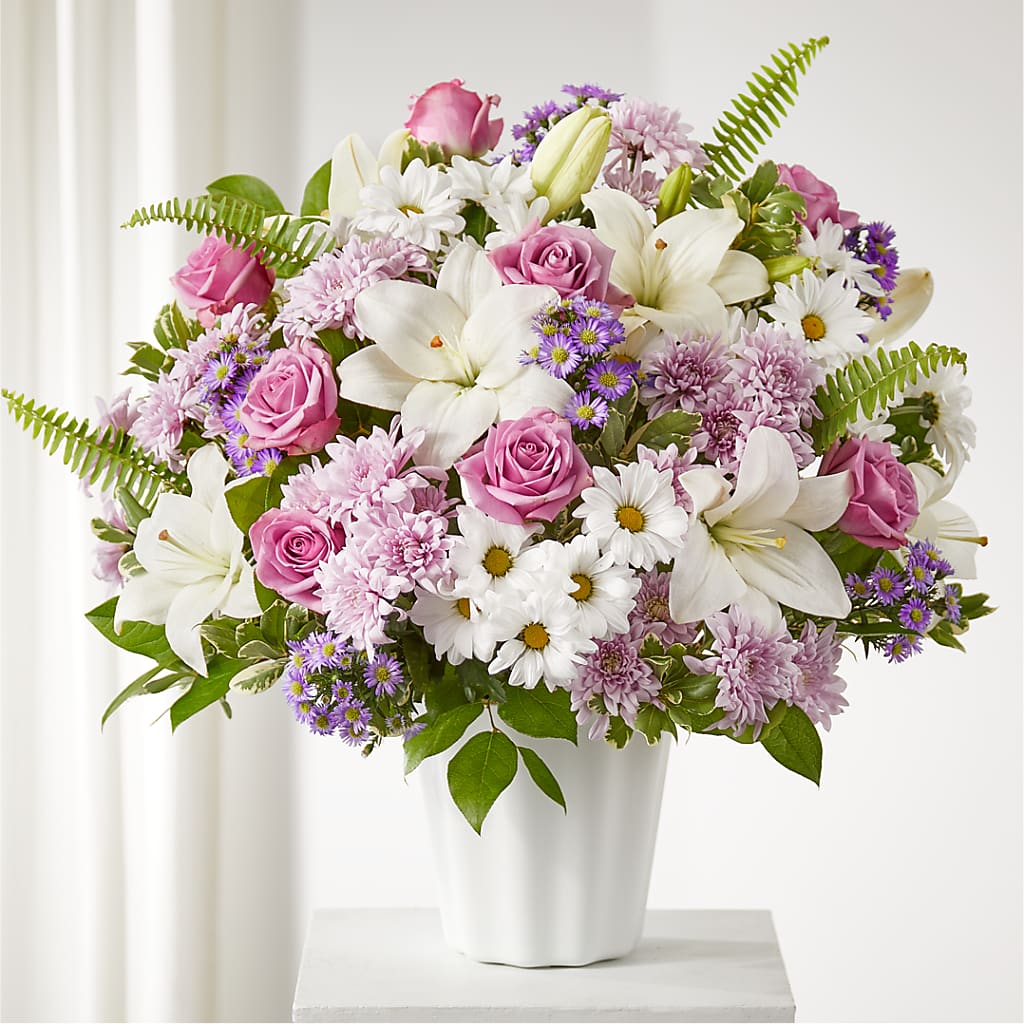 Warmest Thoughts Tabletop Basket – A&L FLORAL, Hamilton NJ