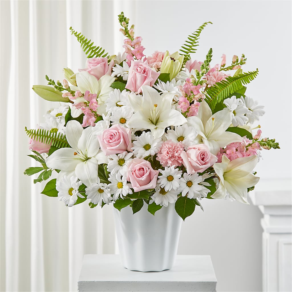 Soft Touch Tabletop Basket – A&L FLORAL, Hamilton NJ